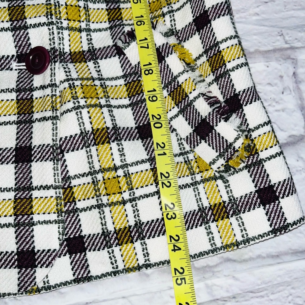 PENDLETON Plaid Tweed Blazer sz 16 - Picture 5 of 9